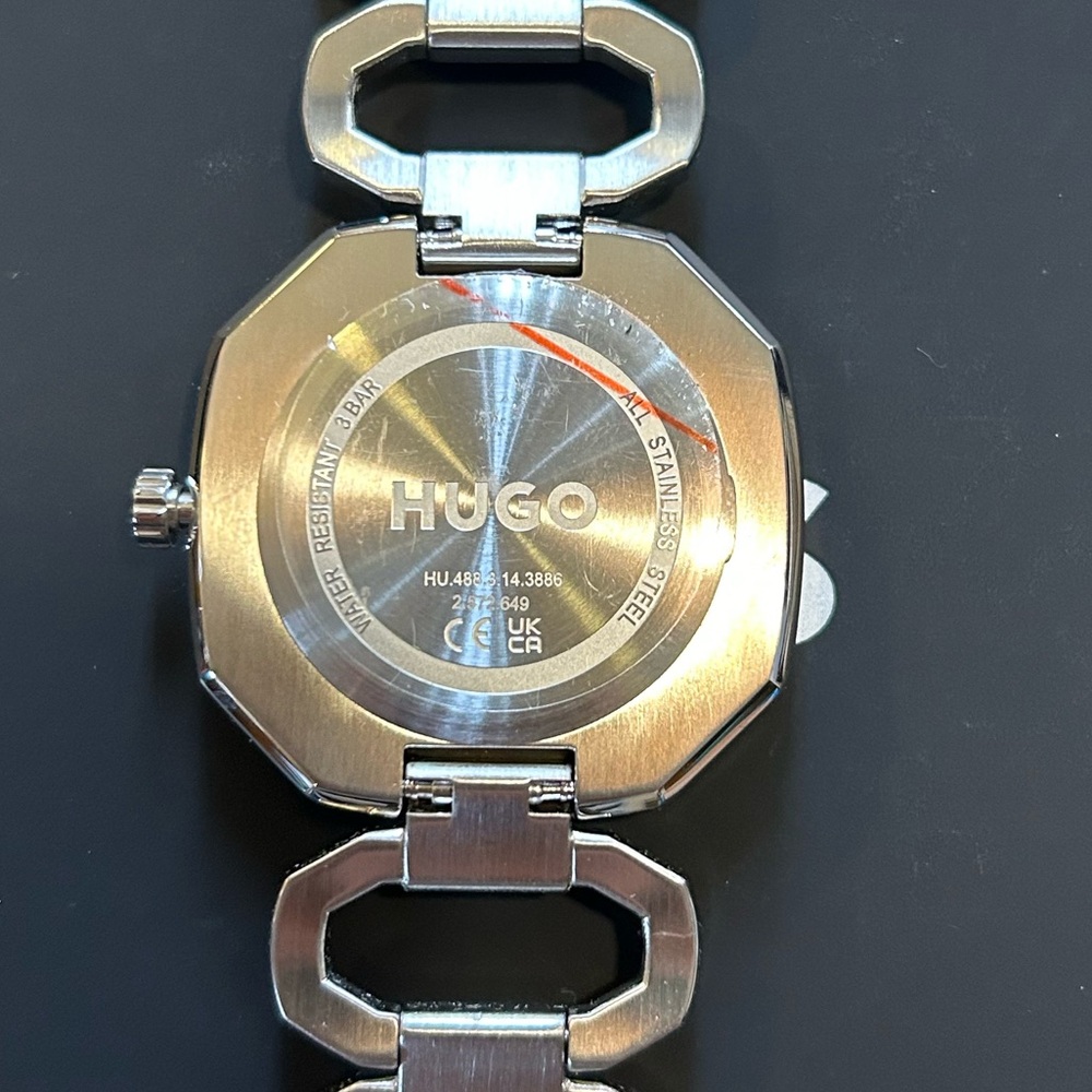 Hugo Boss Watch With 38mm Silver Chronograph Face & Silver Bracelet - Picture 2 of 5